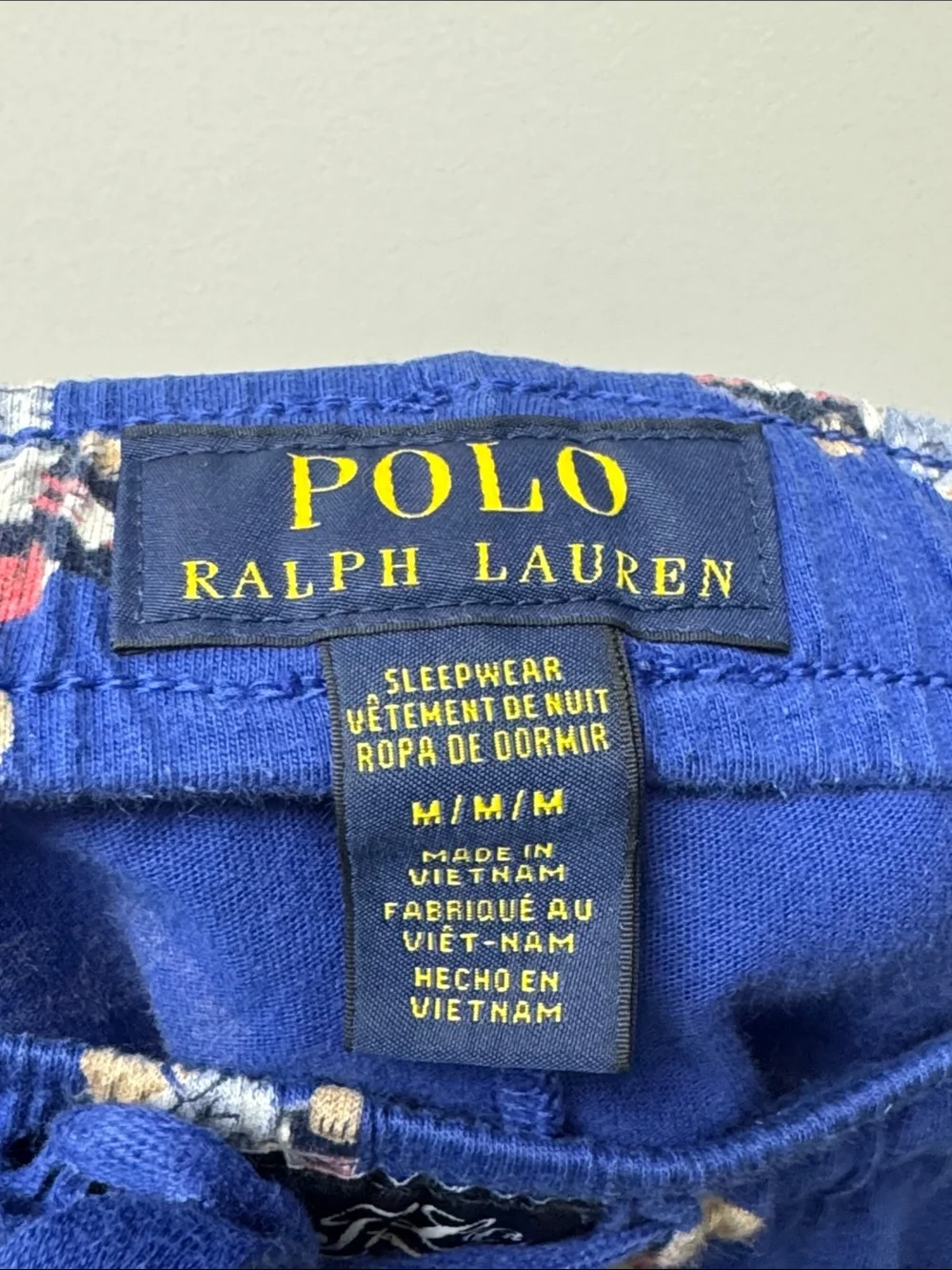 Polo Ralph Lauren Sleepwear Polo Bear Pajama Shorts Surfer Y2K Lounge Comfy Soft